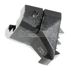 5KU Metall Schlag Handstopper Geeignet für jede 20mm Picatinny Schiene Schwarz