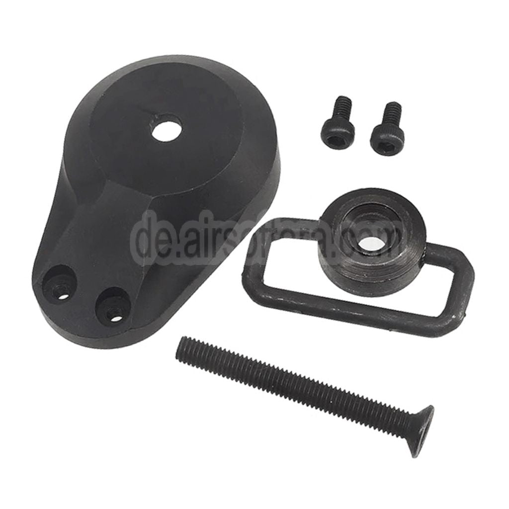 5KU Aluminium Tornado Swivel Ende Geeignet Für Tokyo Marui M4 Serie AEG Gewehre Airsoft