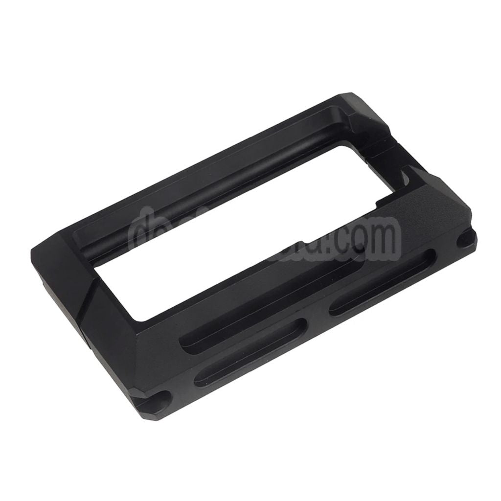 5KU Aluminium Magwell Geeignet Für Tokyo Marui M4 M16 Serie AEG Gewehre Airsoft Schwarz