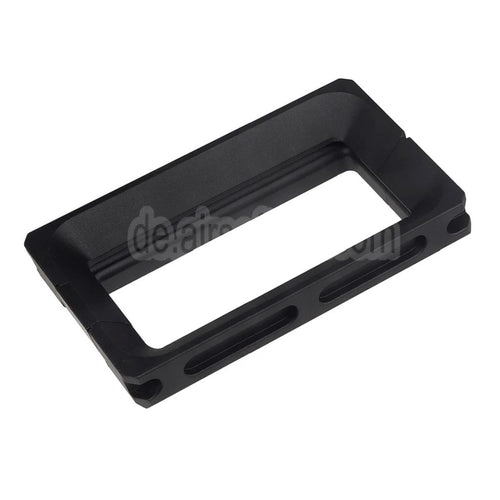5KU Aluminium Magwell Geeignet Für Tokyo Marui M4 M16 Serie AEG Gewehre Airsoft Schwarz