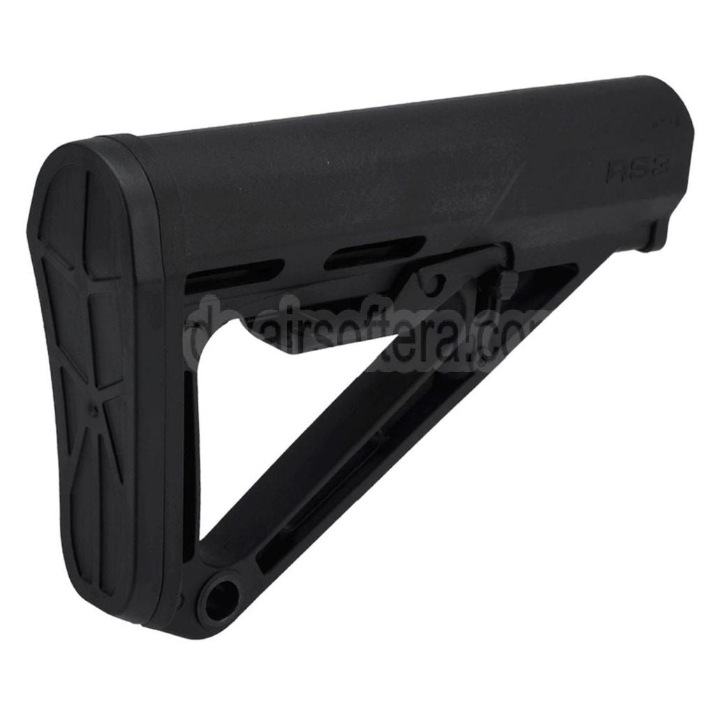APS RS-3 Einziehbar Schaft geeignet für M4 M16 Serie AEG Gewehre Airsoft Schwarz