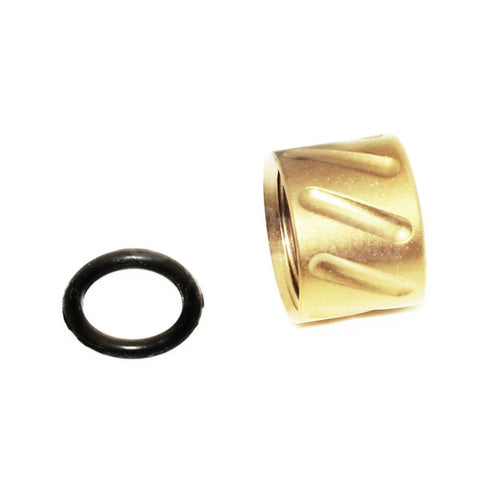 5KU Diagonals Knurled Laufgewinde Schutzabdeckung -14mm CCW gegen den Uhrzeigersinn Geeignet für Tokyo Marui G17 GBB Pistolen Airsoft