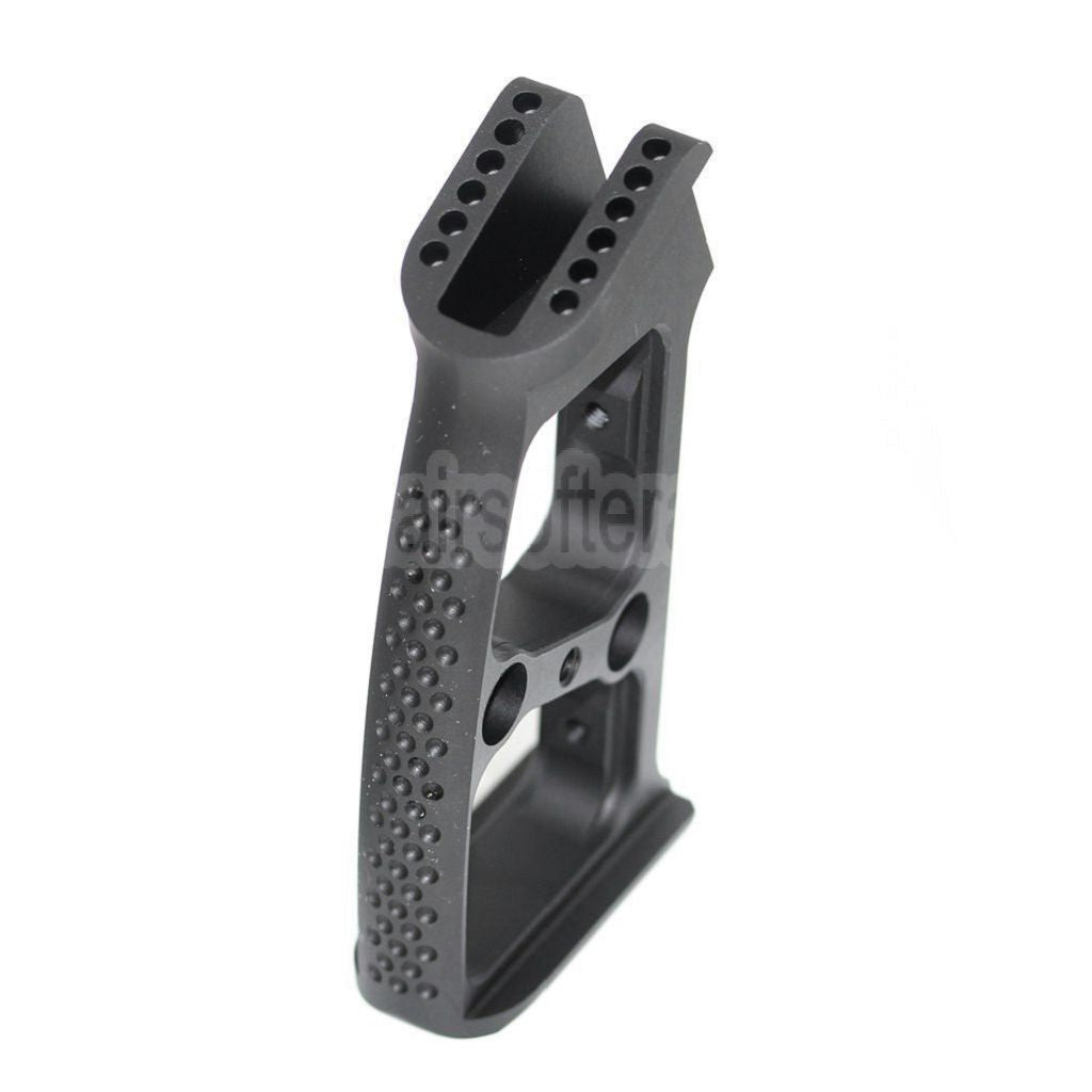 5KU Austauschbarer, kompletter modularer Pistolengriffsatz (Ball) geeignet für M4 M16 Serie GBB Gewehre Airsoft Schwarz