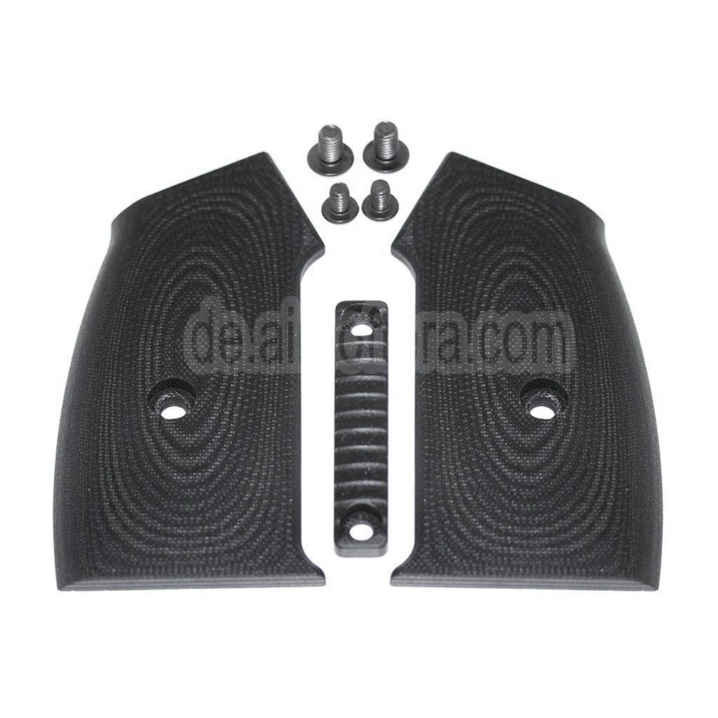 5KU Austauschbarer, kompletter modularer Pistolengriffsatz (Edge) geeignet für M4 M16 Serie GBB Gewehre Airsoft Schwarz