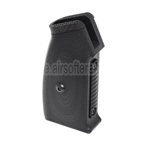 5KU Austauschbarer, kompletter modularer Pistolengriffsatz (Knurly) geeignet für M4 M16 Serie GBB Gewehre Airsoft Schwarz