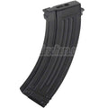 AirsoftEra 150rd Mid-Cap Magazin Geeignet für AK Serie AEG Gewehre Schwarz