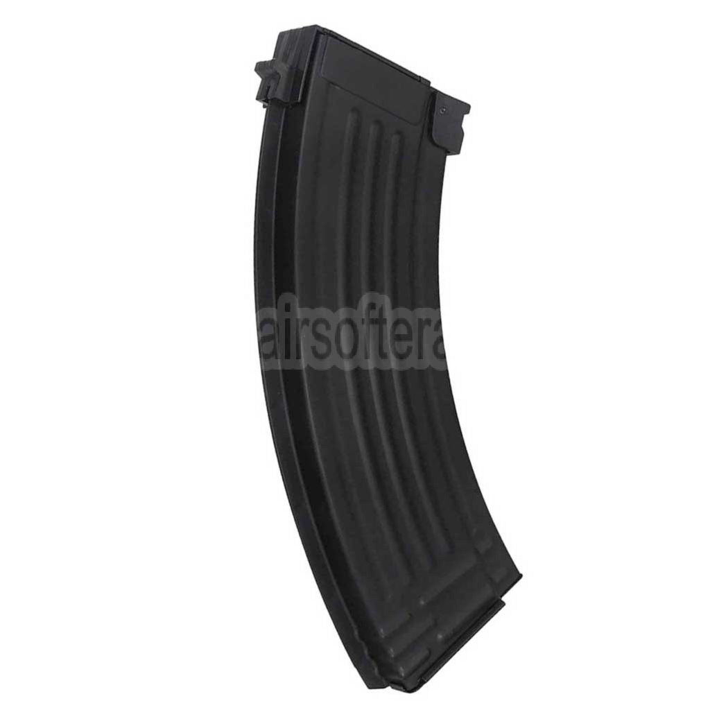 AirsoftEra 150rd Mid-Cap Magazin Geeignet für AK Serie AEG Gewehre Schwarz