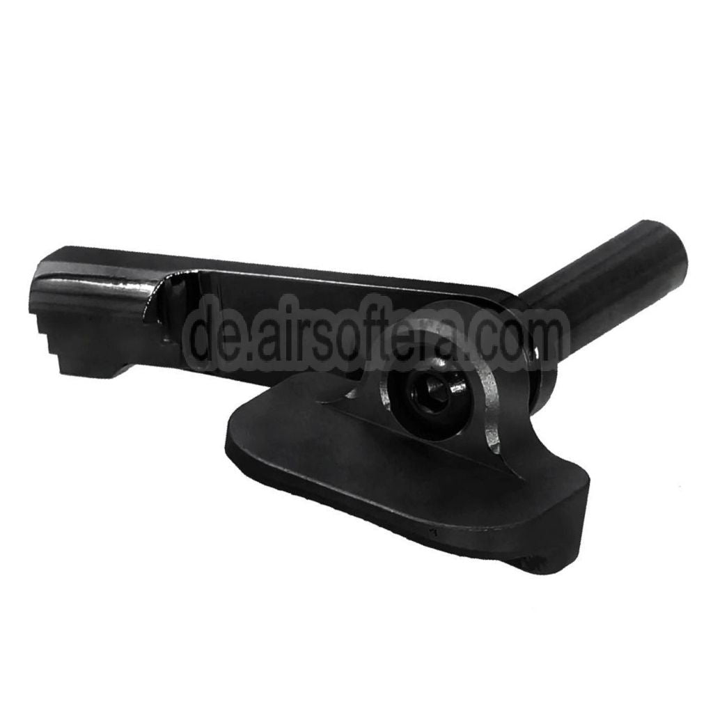 AIP Edelstahl Schlittenfanghebel mit Daumenablage geeignet für Tokyo Marui Hi-Capa 5.1 4.3 Serie GBB Pistolen Airsoft