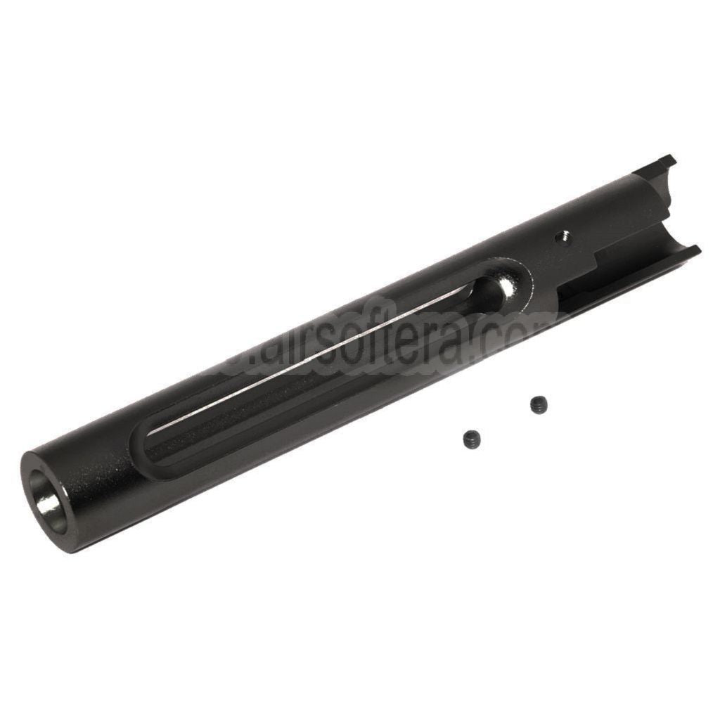 5KU CNC Aluminum Rückstoßfreier Äußerer Lauf Geeignet für Hi-Capa 5.1 Serie GBB-Pistolen Airsoft
