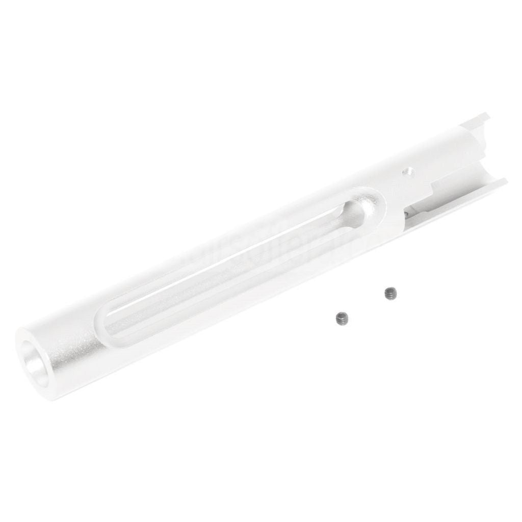 5KU CNC Aluminum Rückstoßfreier Äußerer Lauf Geeignet für Hi-Capa 5.1 Serie GBB-Pistolen Airsoft