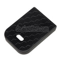 5KU Edelstahl HIVE Magazinbodenplatte geeignet für Tokyo Marui G17 G18C GBB Magazin Schwarz