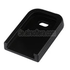 5KU Edelstahl HIVE Magazinbodenplatte geeignet für Tokyo Marui G17 G18C GBB Magazin Schwarz