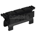 AirsoftEra 20mm Obere und Seitliche Schiene Montagebasis Geeignet für MP5 Serie AEG GBB Gewehre Airsoft Schwarz
