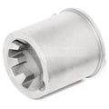 5KU Metall Laufverlängerung Hop Up Round Geeignet für WA M4 M16 Serie GBB Airsoft Gewehr Silber