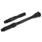 5KU 14.5 Zoll Aluminium M4A1 Außenlauf -14mm CCW Gegen den Uhrzeigersinn Geeignet für WA M4 M16 Serie GBB Gewehre Airsoft Schwarz
