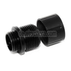 AirsoftEra Lauf Schalldämpfer Kompensator Adapter Geeignet für G17 -12mm CCW gegen den Uhrzeigersinn -14mm CCW gegen den Uhrzeigersinne mit Gewindeabdeckung
