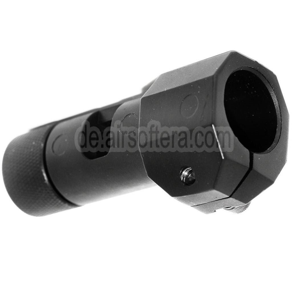 AirsoftEra 74mm Metal Mündungsbremse Mündungsfeuerdämpfer Geeignet für WELL L96 MB Serie Scharfschützen Gewehre