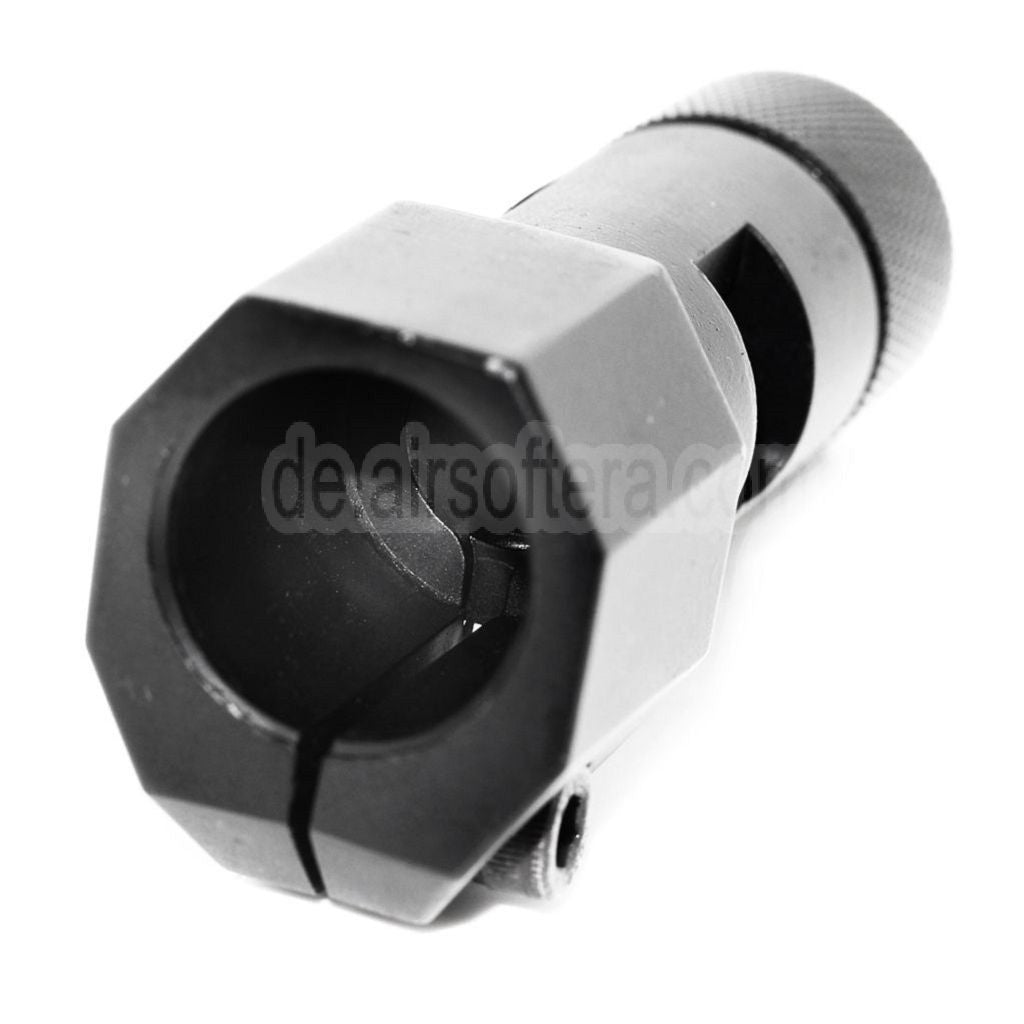 AirsoftEra 74mm Metal Mündungsbremse Mündungsfeuerdämpfer Geeignet für WELL L96 MB Serie Scharfschützen Gewehre
