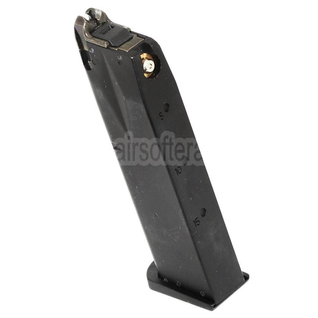 DOUBLE BELL 24rd Gas Magazin Geeignet für DOUBLE BELL M9 / KSC Hard Kick Serie GBB Pistolen Airsoft Schwarz