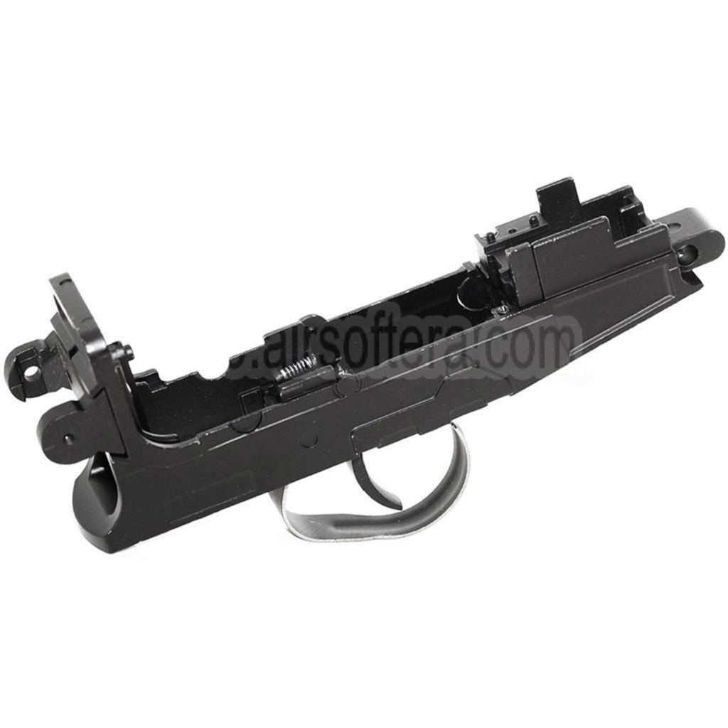 AirsoftEra Metallgehäuse Unterrahmen Empfänger geeignet für JG Tokyo Marui WELL R2 VZ61 Scorpion Serie AEP AEG Gewehre