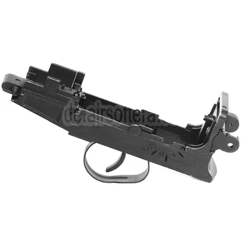 AirsoftEra Metallgehäuse Unterrahmen Empfänger geeignet für JG Tokyo Marui WELL R2 VZ61 Scorpion Serie AEP AEG Gewehre