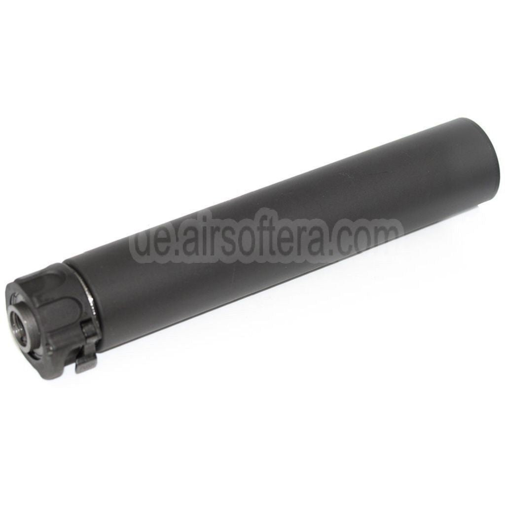 5KU 213mm SOCOM762 RC Schalldämpfer mit Mündungsfeuerdämpfer Geeignet für -14mm CCW Gegen den Uhrzeigersinn Lauf Gewehre Airsoft