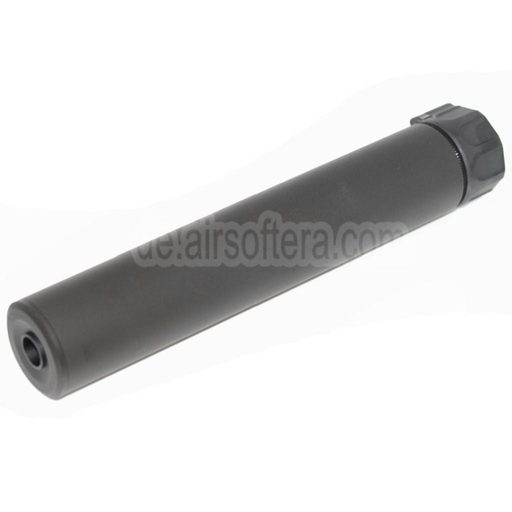 5KU 213mm SOCOM762 RC Schalldämpfer mit Mündungsfeuerdämpfer Geeignet für -14mm CCW Gegen den Uhrzeigersinn Lauf Gewehre Airsoft