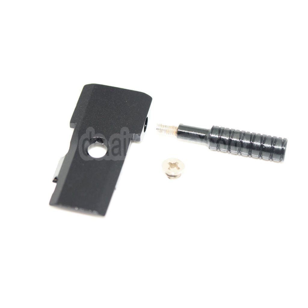 5KU Aluminum Round Spanngriff Geeignet für Tokyo Marui Hi-Capa Pistolen Airsoft