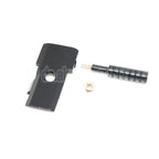 5KU Aluminum Round Spanngriff Geeignet für Tokyo Marui Hi-Capa Pistolen Airsoft