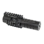 5KU Mini Patriot vordere Kit Handschutz Schienen System Geeignet für WA M4 M16 Serie GBB Gewehre Airsoft Schwarz