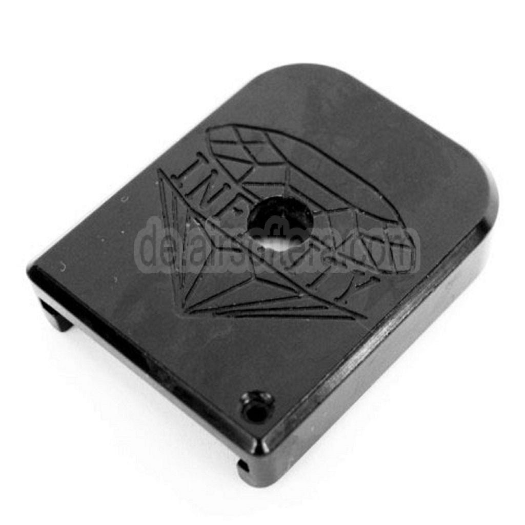 5KU 2011 Infinity Magazin Base Geeignet für Tokyo Marui Hi-Capa GBB Pistolen Gas Magazin Schwarz