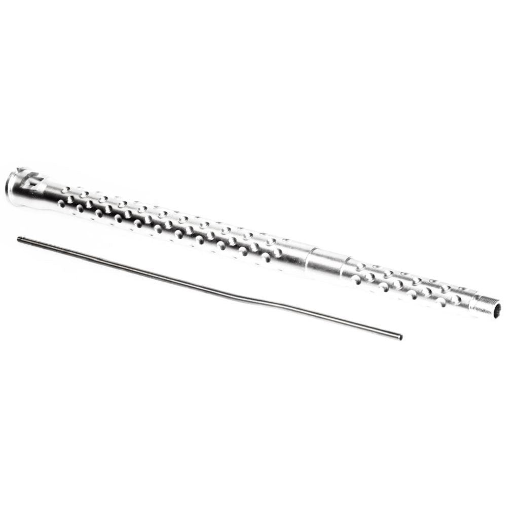 5KU 15/15.5 Zoll Aluminium SR16 E3 Außenlauf -14mm CCW Gegen den Uhrzeigersinn Geeignet für WA M4 GBB Gewehre Airsoft