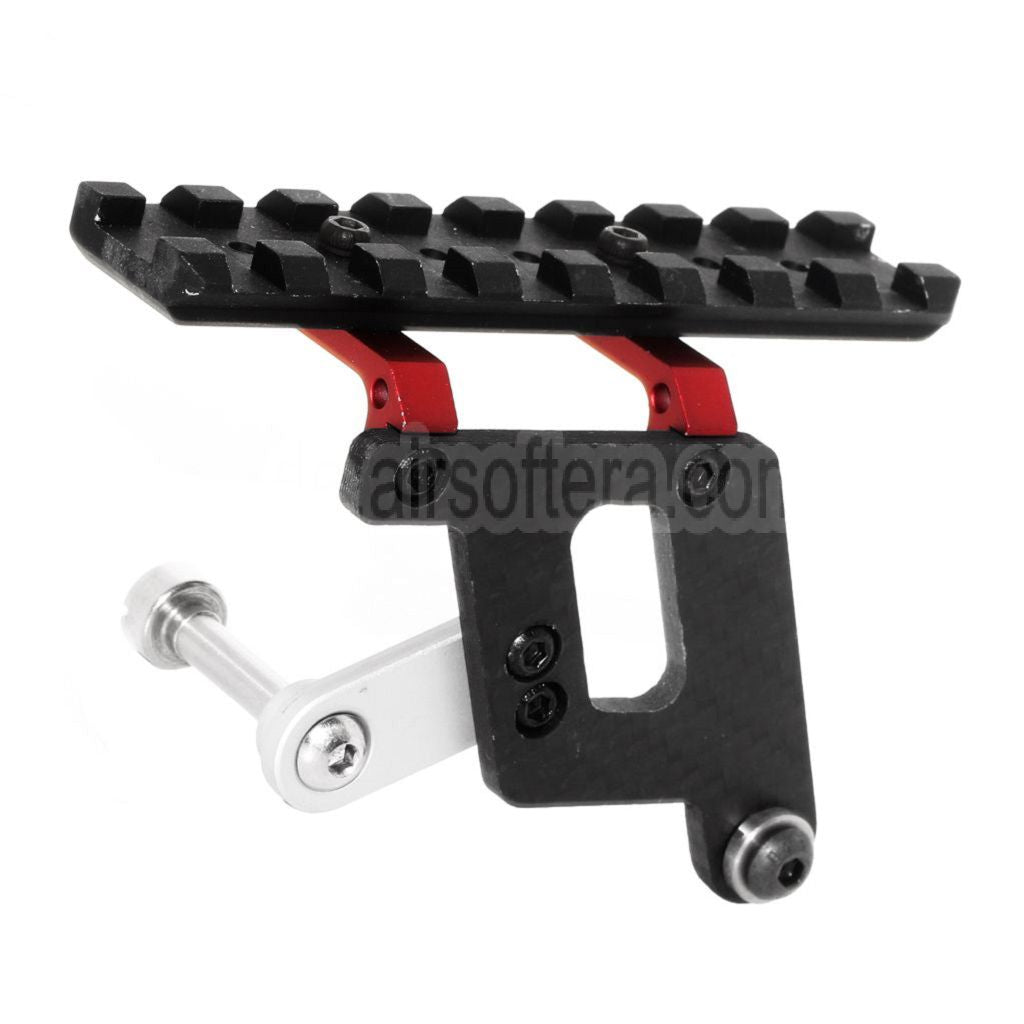 5KU Shooters Carbon Zielfernrohrmontage Schiene Geeignet für Tokyo Marui Hi-Capa Serie GBB Pistolen Airsoft