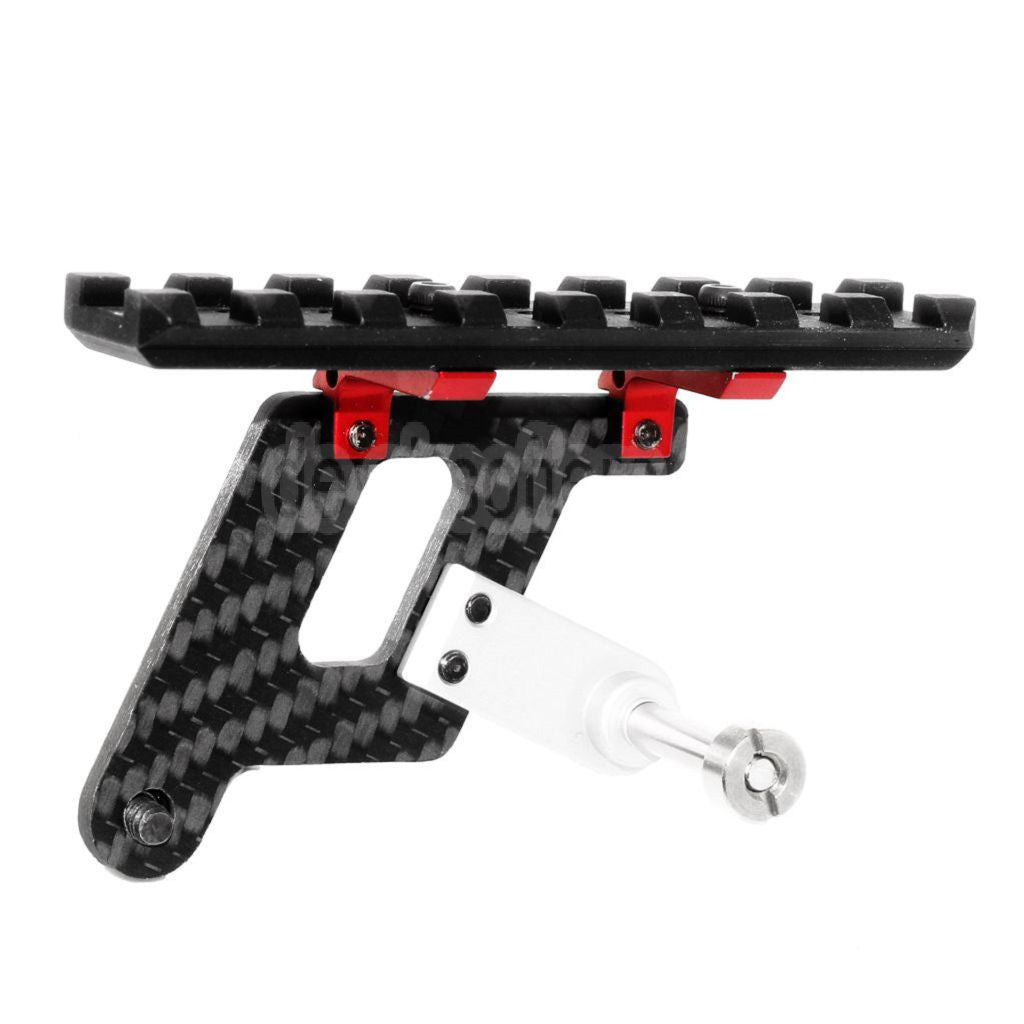5KU Shooters Carbon Zielfernrohrmontage Schiene Geeignet für Tokyo Marui Hi-Capa Serie GBB Pistolen Airsoft
