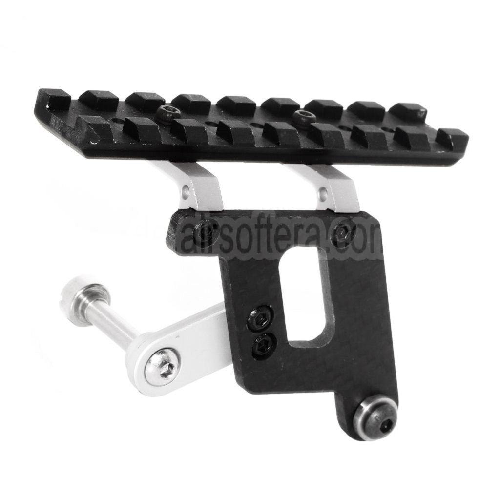 5KU Shooters Carbon Zielfernrohrmontage Schiene Geeignet für Tokyo Marui Hi-Capa Serie GBB Pistolen Airsoft