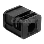 5KU SPARC-L Kompensator -14mm CCW gegen den Uhrzeigersinn Geeignet für Tokyo Marui G17 G18C GBB Pistolen Airsoft Schwarz