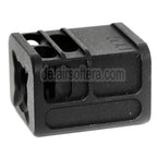 5KU SPARC-L Kompensator -14mm CCW gegen den Uhrzeigersinn Geeignet für Tokyo Marui G17 G18C GBB Pistolen Airsoft Schwarz