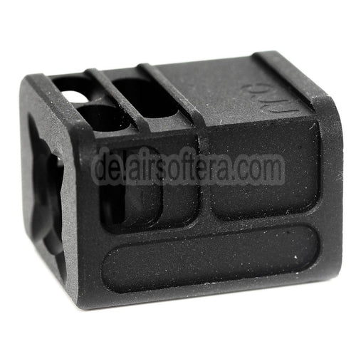 5KU SPARC-L Kompensator -14mm CCW gegen den Uhrzeigersinn Geeignet für Tokyo Marui G17 G18C GBB Pistolen Airsoft Schwarz