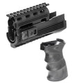 CYMA Oberes unteres Handschutzschienensystem Pistolengriffset Geeignet für AK47 Serie AEG Gewehre Airsoft