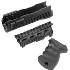 CYMA Oberes unteres Handschutzschienensystem Pistolengriffset Geeignet für AK47 Serie AEG Gewehre Airsoft