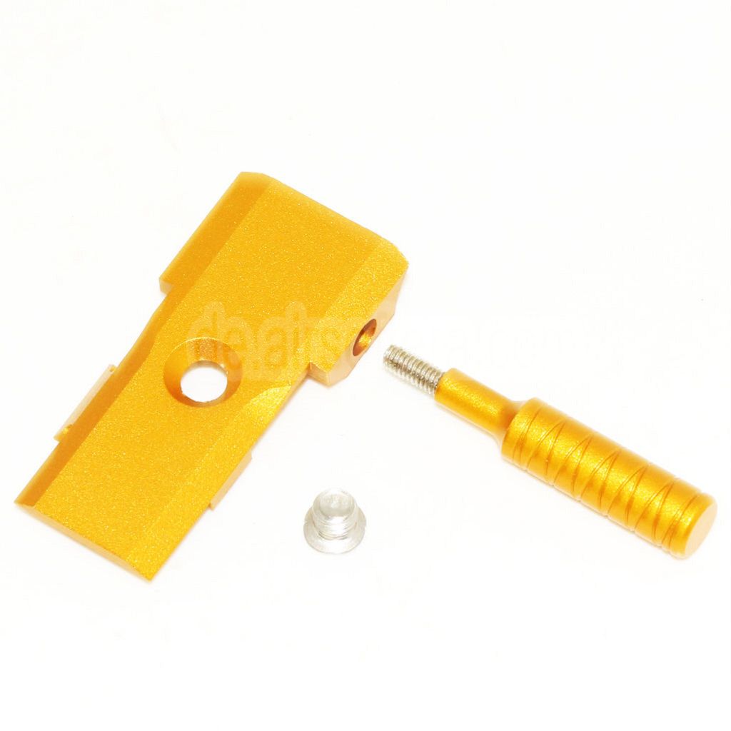 5KU Aluminum Round Spanngriff Geeignet für Tokyo Marui Hi-Capa Pistolen Airsoft