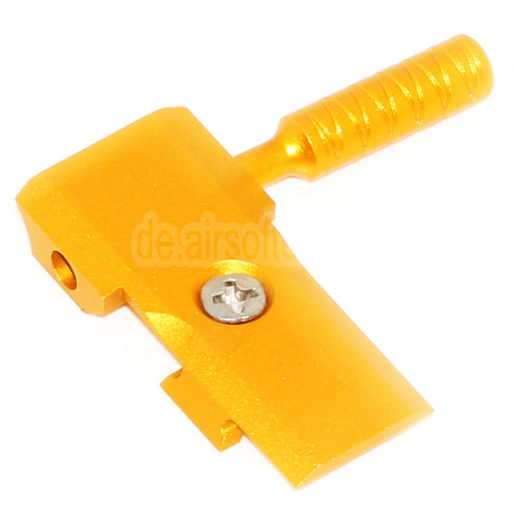 5KU Aluminum Round Spanngriff Geeignet für Tokyo Marui Hi-Capa Pistolen Airsoft