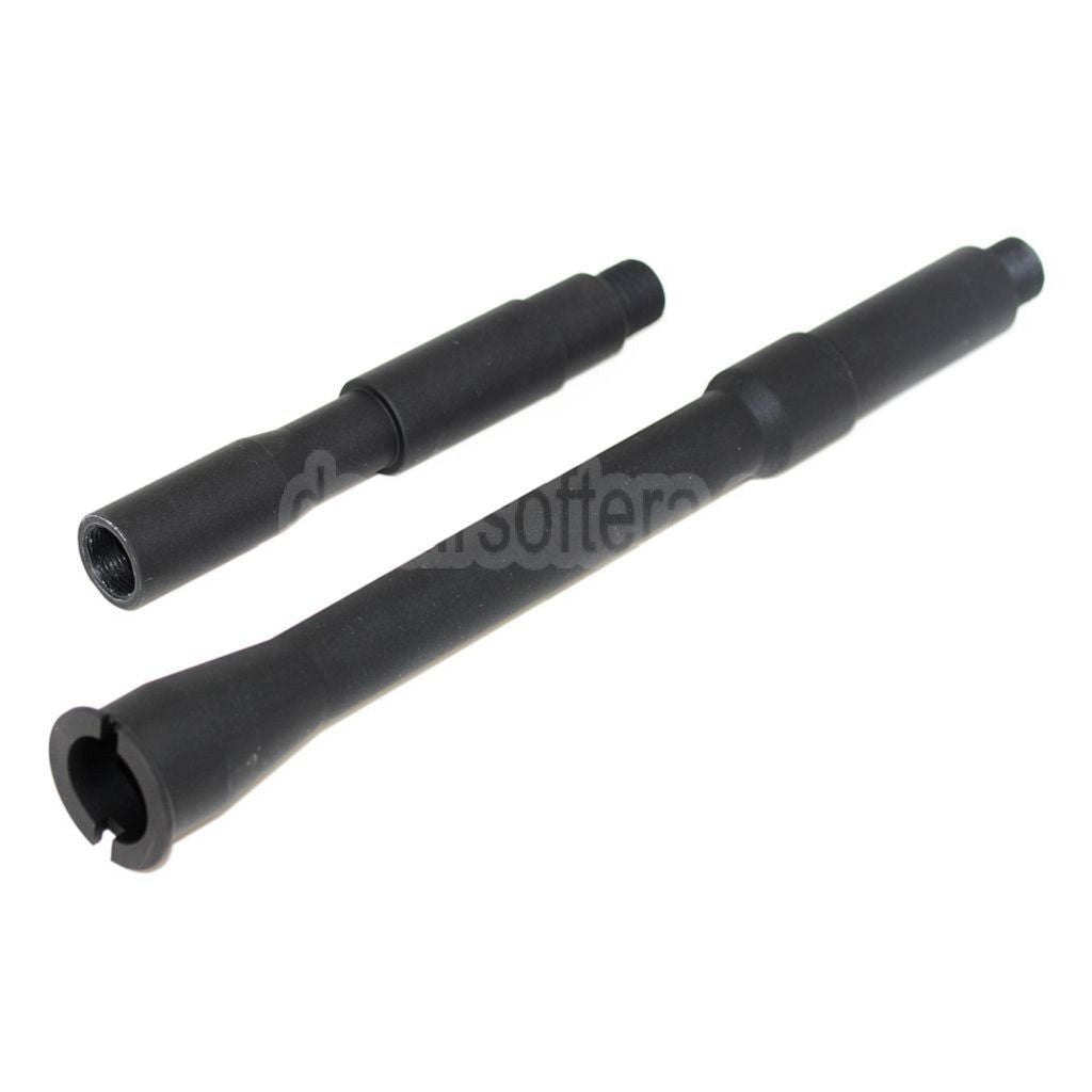 AirsoftEra 13.375 Zoll 340mm Aluminium Äußeres Lauf verlängerungsrohr -14mm CCW Gegen den Uhrzeigersinn Geeignet für M4 M16 Serie GBB Gewehre