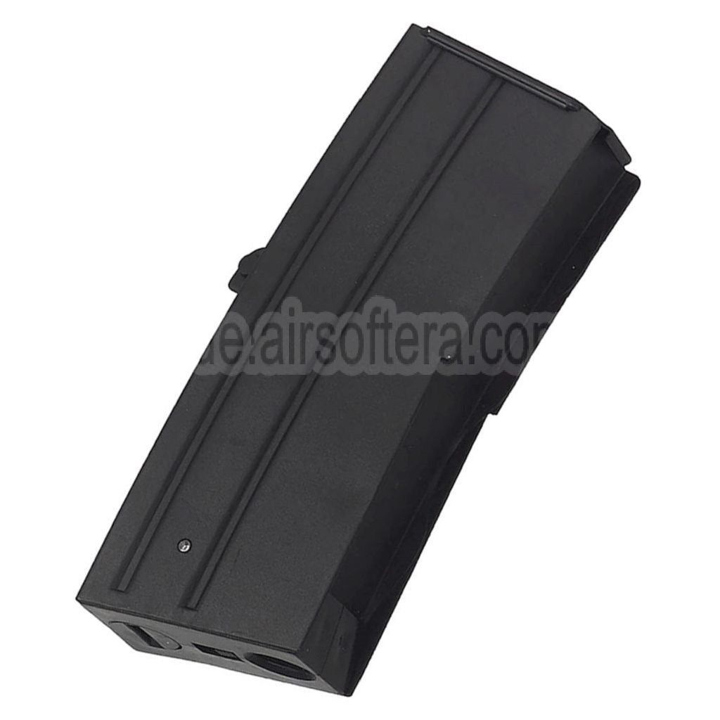 AirsoftEra 55rd Metall Mid-Cap Magazin Geeignet für S&T Sterling Serie AEG SMG Gewehre Schwarz