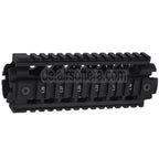 PTS Ergo Z Handschutz Schienen System geeignet für M4 M16 Serie AEG Gewehre Airsoft Schwarz