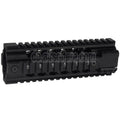 PTS Ergo Z Free Float Handschutz Schienen System geeignet für M4 M16 Serie AEG Gewehre Airsoft Schwarz
