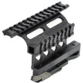 AirsoftEra 20mm Picatinny Schienen QD Seitenzielfernrohrmontage Geeignet für AK Serie AEG Gewehre Schwarz