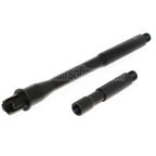 E&C 15 Zoll Aluminum CQB Außenlauf Verlängerungsrohr -14mm CCW Gegen den Uhrzeigersinn Geeignet für M4 M16 Serie AEG Gewehre Airsoft Schwarz