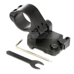 AirsoftEra 30mm Taktische Flip-to-Side QD FTS-Halterung Geeignet für 20mm Schienensystem Schwarz