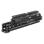 AirsoftEra 260mm CNC Aluminum Zen Stil Handschutz Schienen System Geeignet für GHK LCT Tokyo Marui E&L CYMA AK Serie AEG Gewehre Schwarz